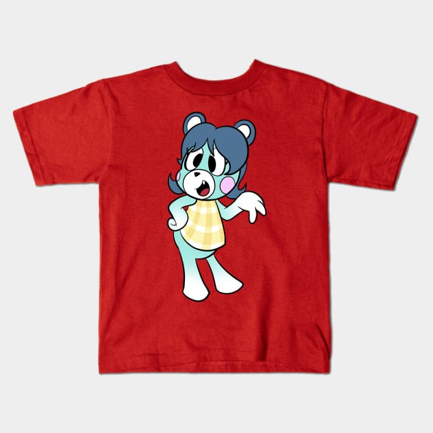 Bluebear Kids T-Shirt by pembrokewkorgi